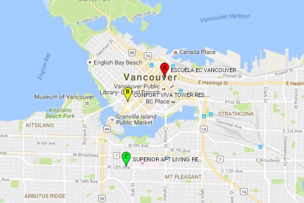 map vancouver